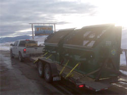 OMH ProScreen USA Road Trip - entering Wyoming